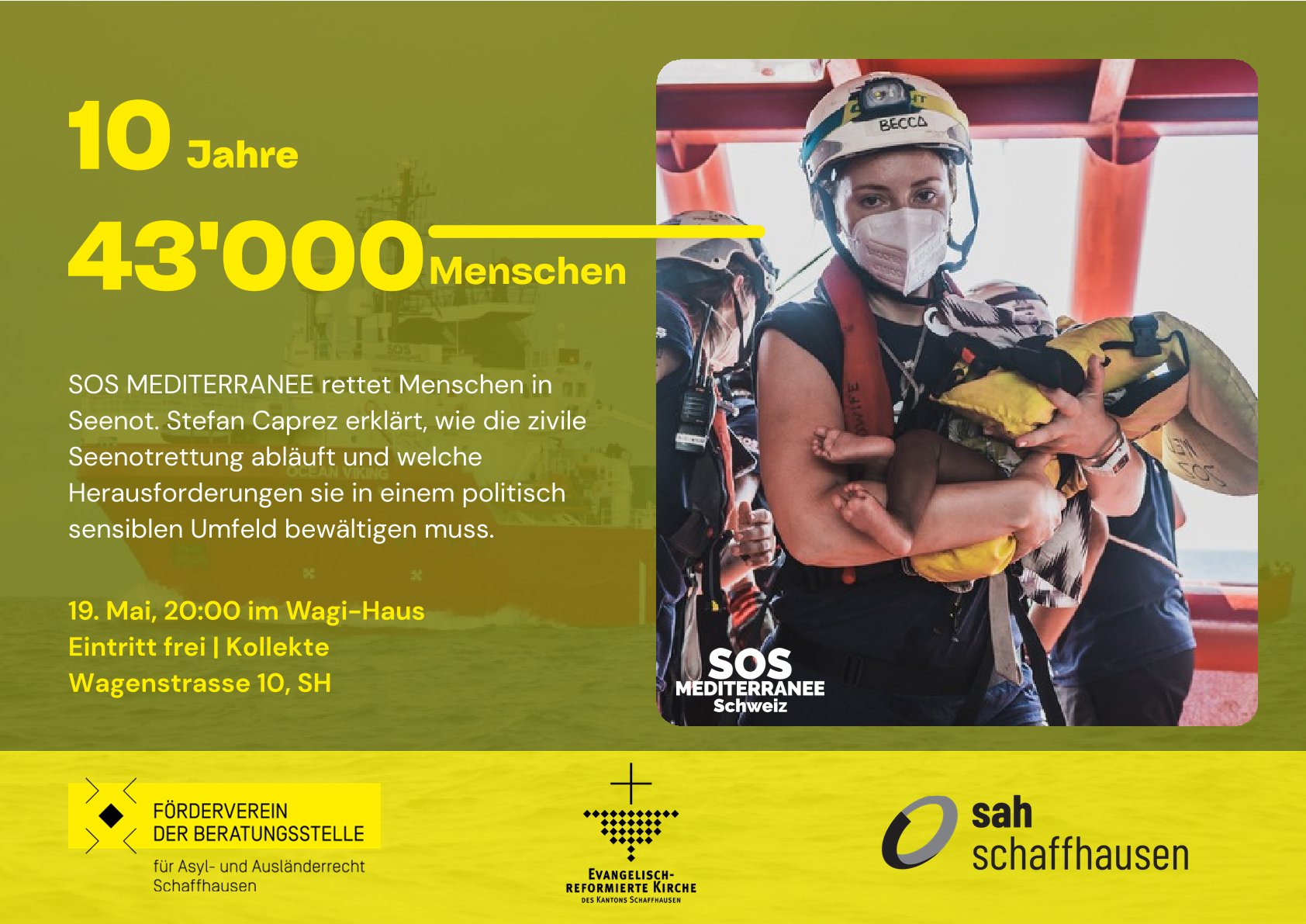 Flyer SOS MEDITERRANEE